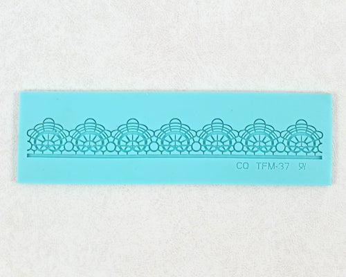 SILICONE FONDANT LACE MAKER ROUND
