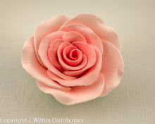 GUMPASTE ROSE LARGE 6PC. PINK