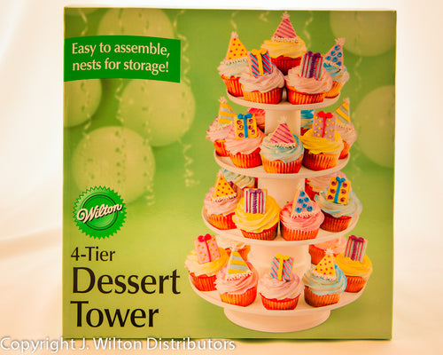 DESSERT TOWER 4-TIER COLLAPSIBLE     