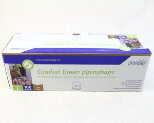 DISPOSABLE BAGS 21" 100PC COMFORT GREEN