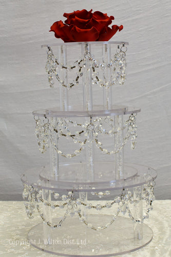 LACrafts Multi Tier Wedding Cake Stand with LED Lights and India | Ubuy