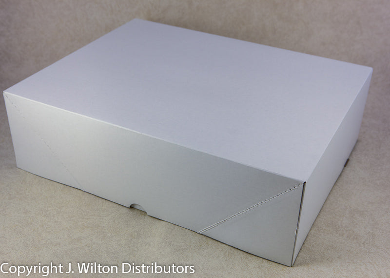 CAKE BOX 2PC BOX 17x13x5 WHITE 