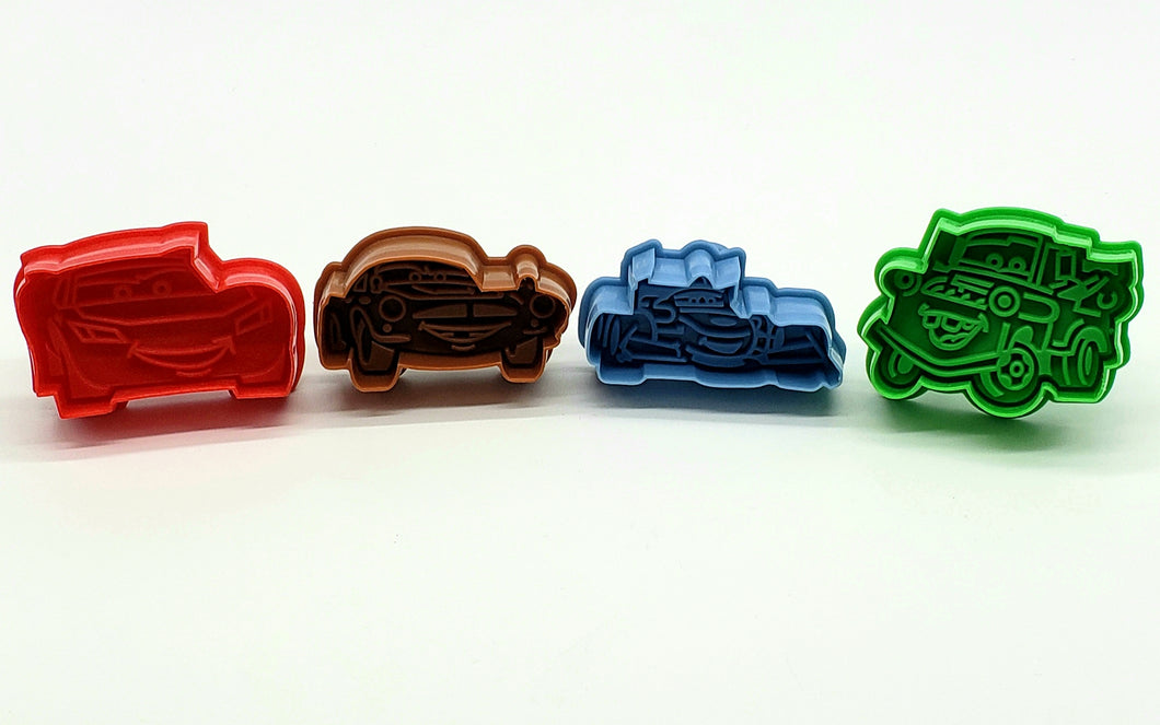 COOKIE CUTTERS 4pc. CARS