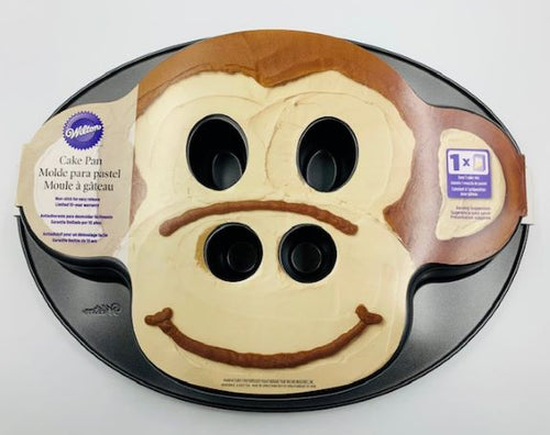 MONKEY SHAPED FUN FILL CAKE PAN
