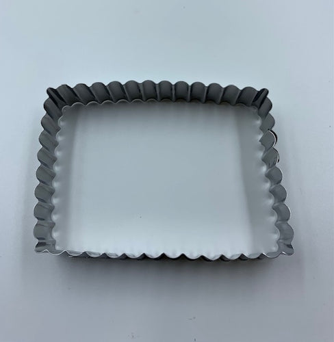 COOKIE CUTTER FLUTED RECTANGLE APPROX. 3.25