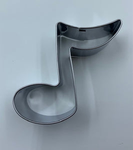 COOKIE CUTTER MUSICAL NOTE APPROX. 2.75" 1PC.