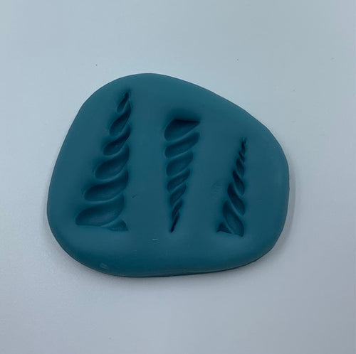 SILICONE MOLD UNICORN HORN 1.5