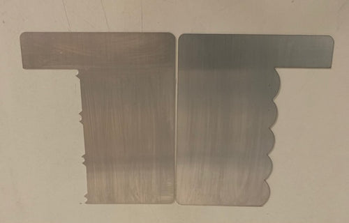 CAKE CONTOUR COMBS STAINLESS STEEL APPROX. 4.25