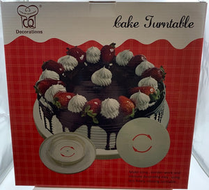 CAKE TURNTABLE PLASTIC 1PC.