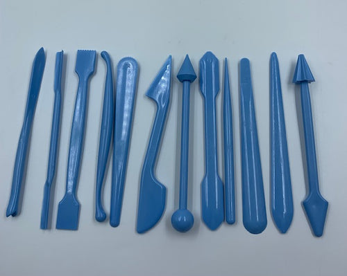 GUMPASTE/FONDANT MODELLING TOOLS SET 12PC.