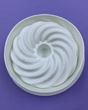 SILICONE MOUSSE MOLD SWIRL ROUND 1PC.