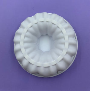 SILICONE MOUSSE MOLD ROUND GARLAND 6.5" 1PC.