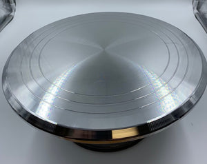 CAKE TURNTABLE STAINLESS STEEL 1PC.