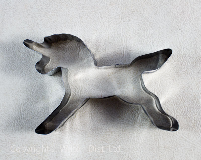 COOKIE CUTTER STAINLESS STEEL HORSE/UNICORN 3