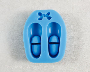 SILICONE MOLD BABY GIRL SHOE 1pc.