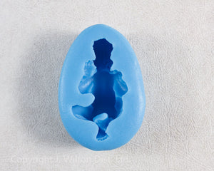 SILICONE MOLD BABY SLEEPING 1pc.
