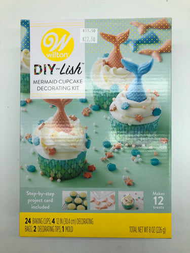 Mermaid Cupcake Decorating Kit