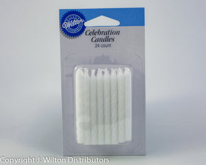 CANDLES 24 COUNT WHITE