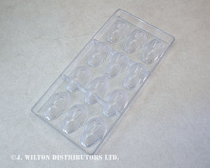 POLYCARBONATE CHOCOLATE MOLD 3D BUNNY