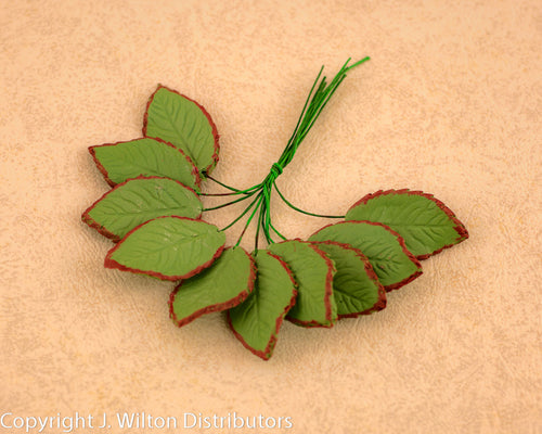 ROSE LEAF w/ WIRE 1