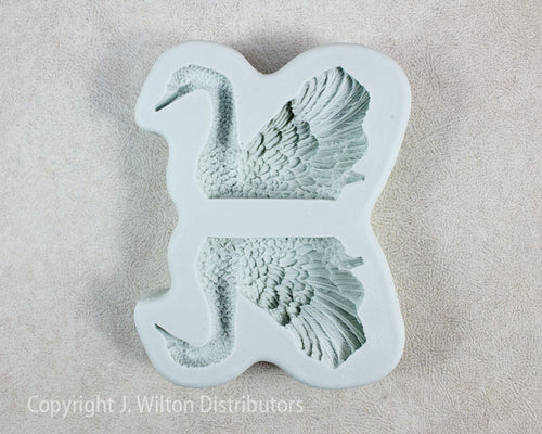 SILICONE MOLD LARGE SWAN