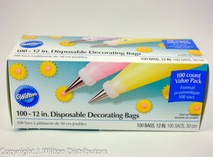 DISPOSABLE DECORATING BAGS 