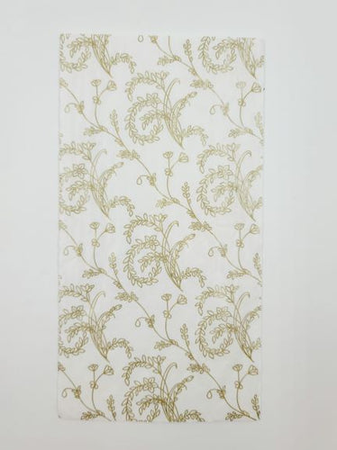 CANDY PAD WHITE/GOLD 50PC.