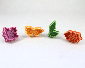 COOKIE CUTTER LEAVES SMALL 4PC