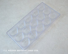 POLYCARBONATE CHOCOLATE MOLD VEINED LEAF