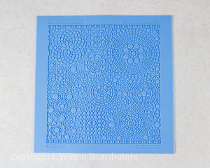 BROOCHES LACE MAT 8"x8" 1pc.