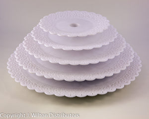 TALL TIER PLATE 8" LACY