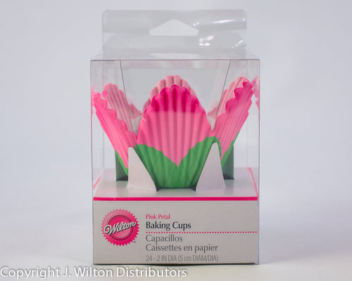 PETAL CUP STANDARD 24PC PINK