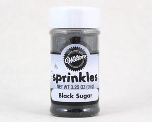 SUGAR SPRINKLES 3OZ. BLACK