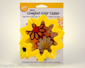METAL EASY-GRIP COOKIE CUTTER DAISY