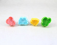 COOKIE CUTTER ANIMALS SMALL 4PC
