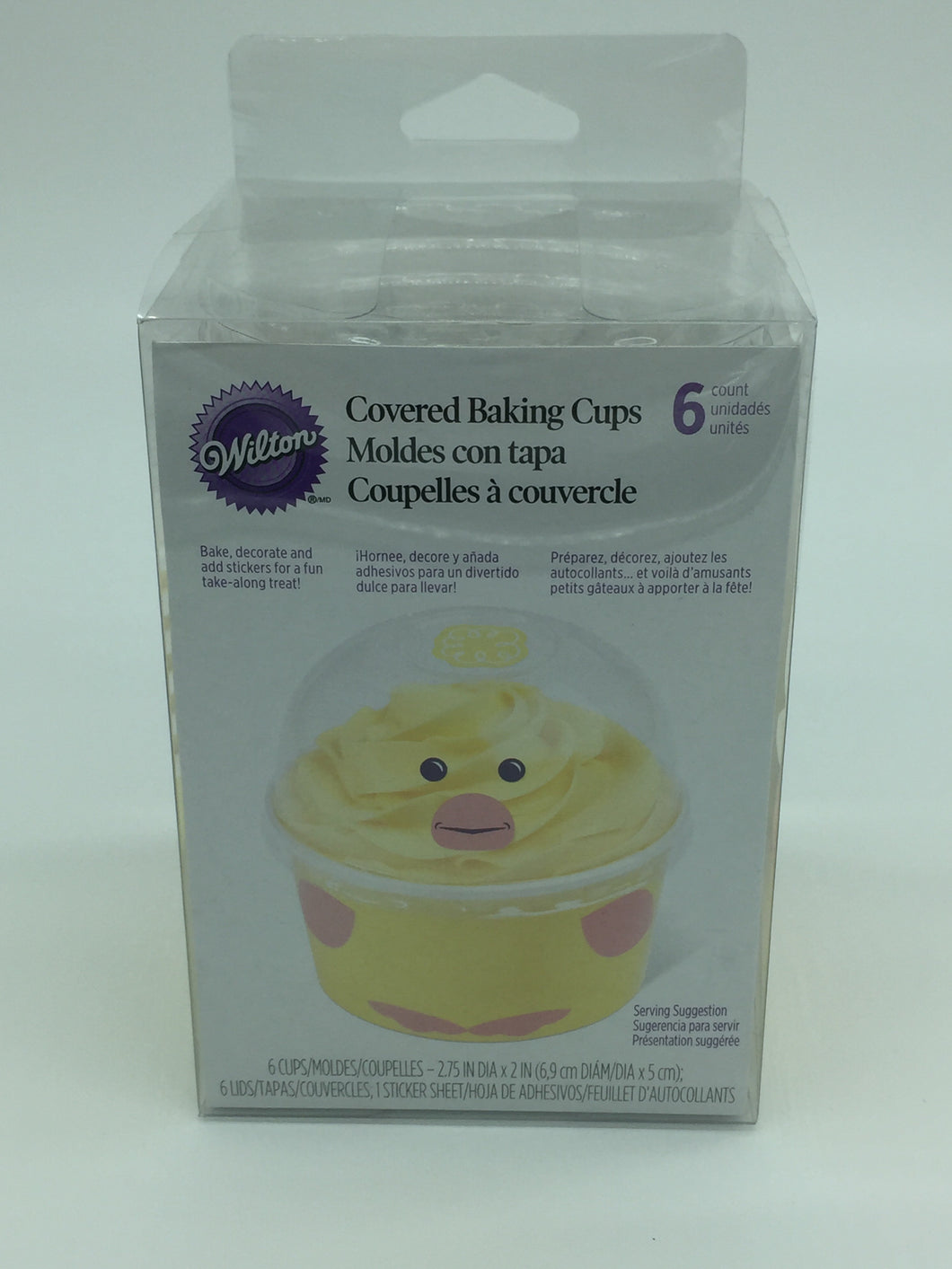 Covered  Baking cups