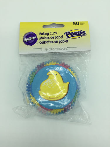 BAKING CUP STND.PEEPS 50pc.
