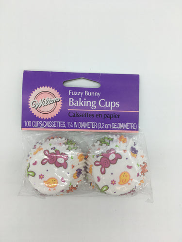 BAKING CUPS - FUZZY BUNNY