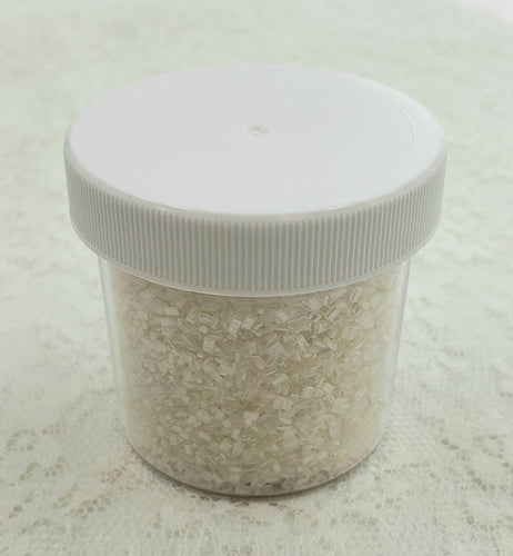 SPRINKLES SUGAR PEARLIZED 85g WHITE/DIAMOND